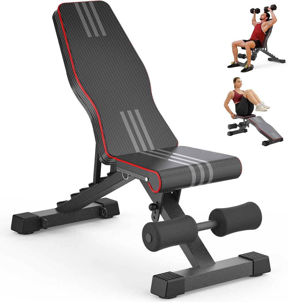 Multi-Function Compact Weight Bench Set Home Gym