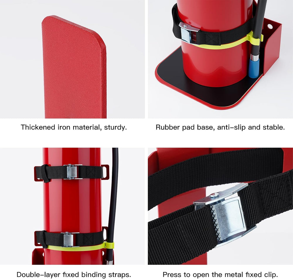 Fire Extinguisher Mount,Heavy Duty Vehicle Bracket Compatible with 20lb ABC, ...