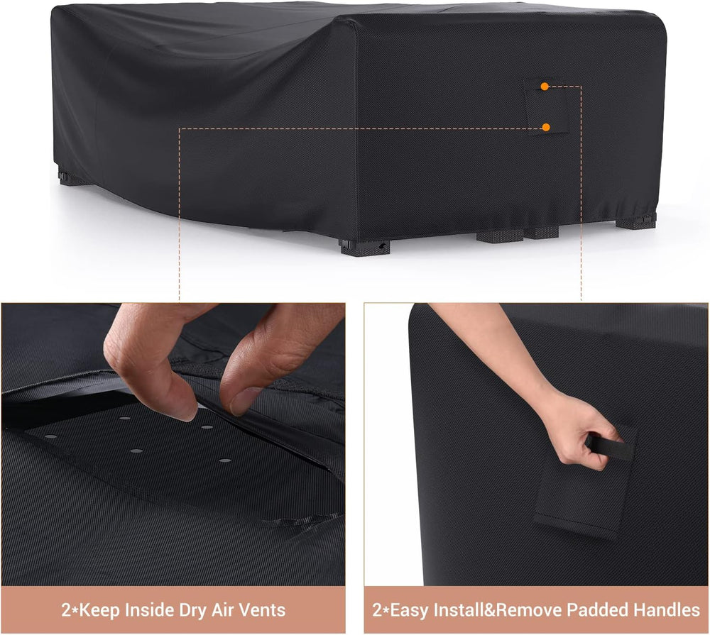Mrrihand Outdoor Patio Furniture Covers Waterproof 107"Lx81"Wx27.9&...
