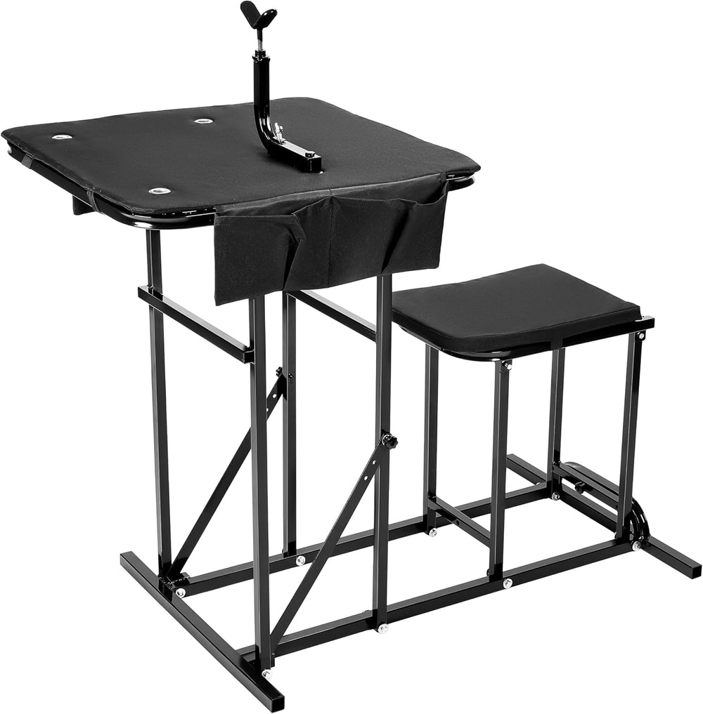 KUAFU Foldable Shooting Bench Adjustable Height Portable Shooting & Hunting