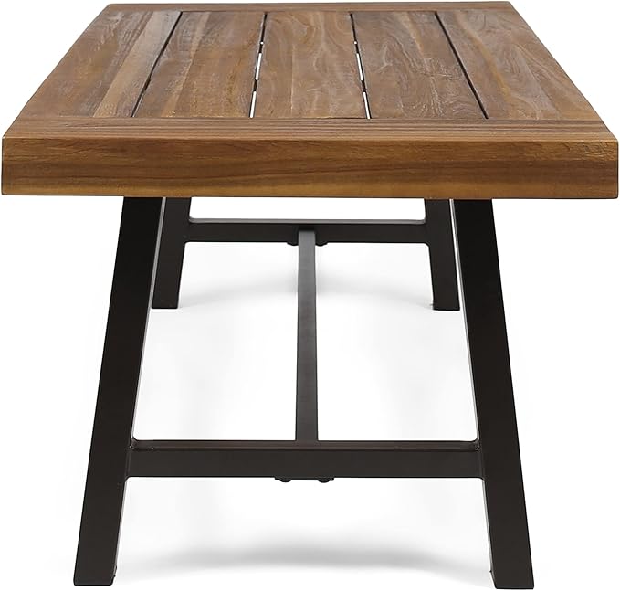 Christopher Knight Home Carlisle Outdoor Acacia Wood Coffee Table, Sandblast/...