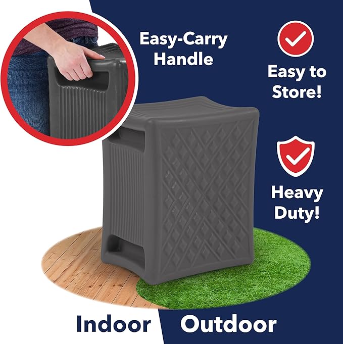Simplay3 Handy Home 3-Level Heavy Duty Work/Garden Seat - 12" x 15"...