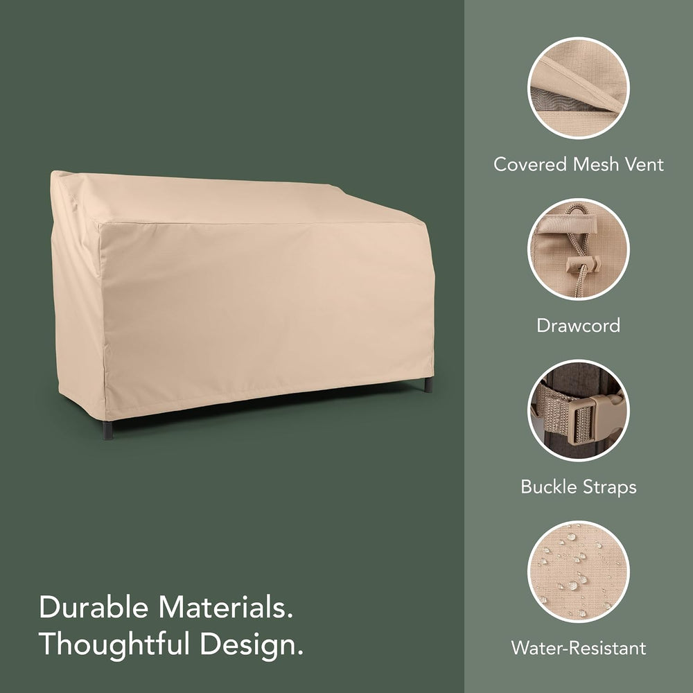 Covermates Ultima Outdoor Glider Cover - 48"W x 26"D x 34"H - ...