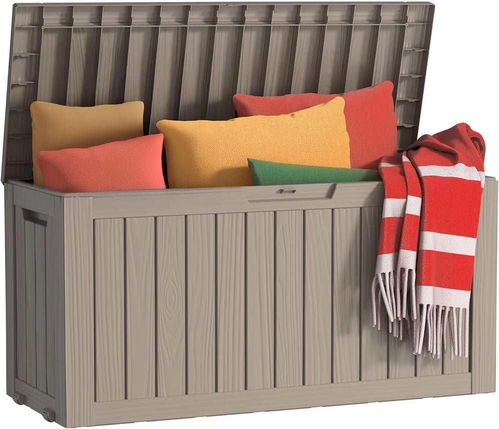 75 Gallon Waterproof Outdoor Storage Bench