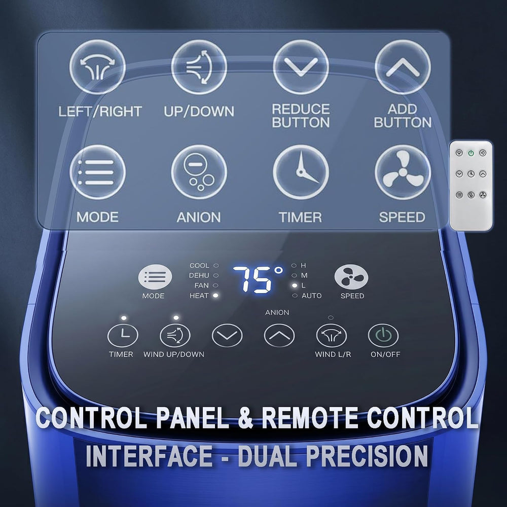 AIRPLUS Smart Portable Air Conditioner, 12,000 BTU Cooling/Heating Air Condit...