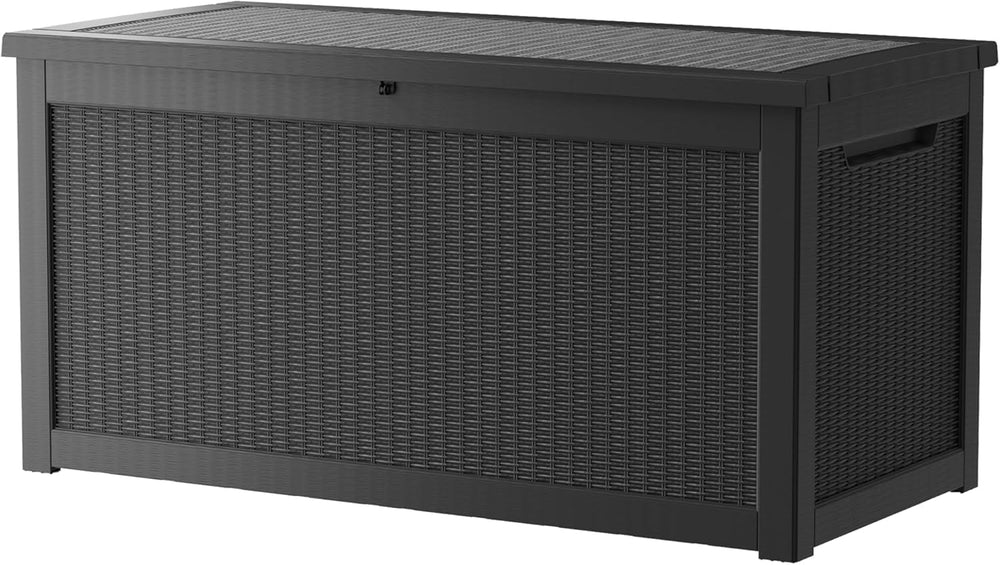 380 Gallon Heavy Duty Outdoor Storage Box, Extra Large Storage Organizer for ...