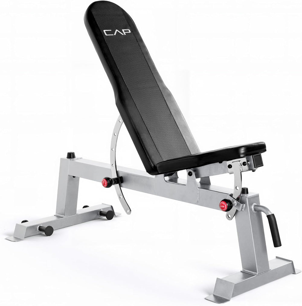 Cap Barbell Deluxe Utility Weight Bench Color Series