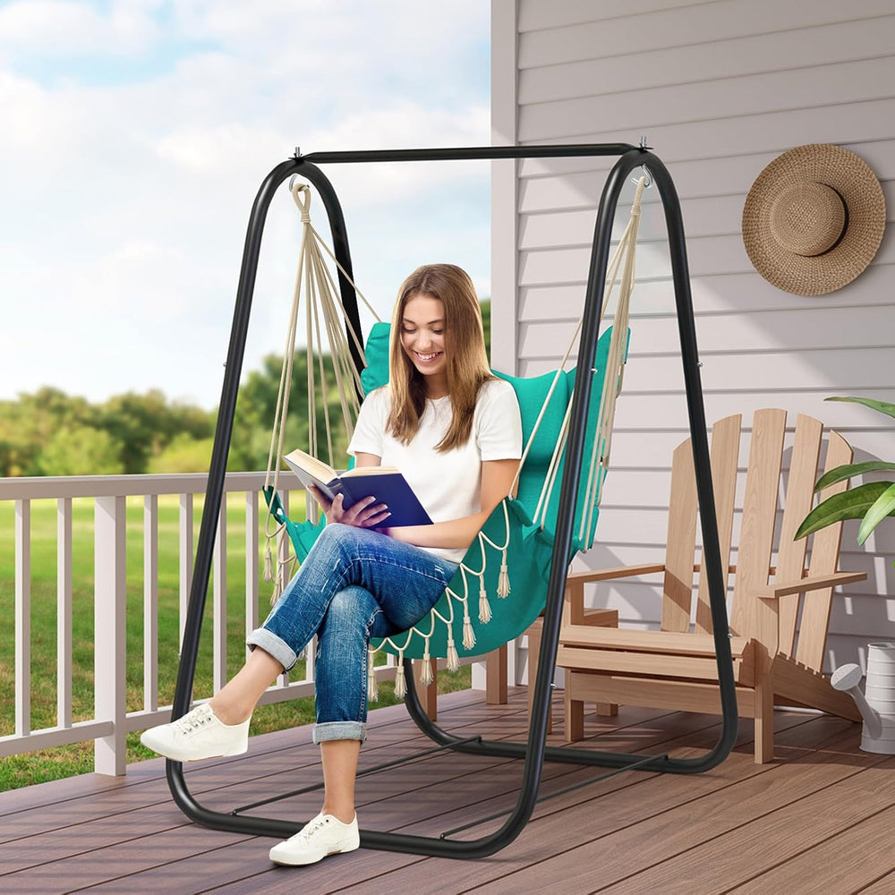 G TALECO GEAR Hammock Chair with Stand, Heavy Duty A-Frame