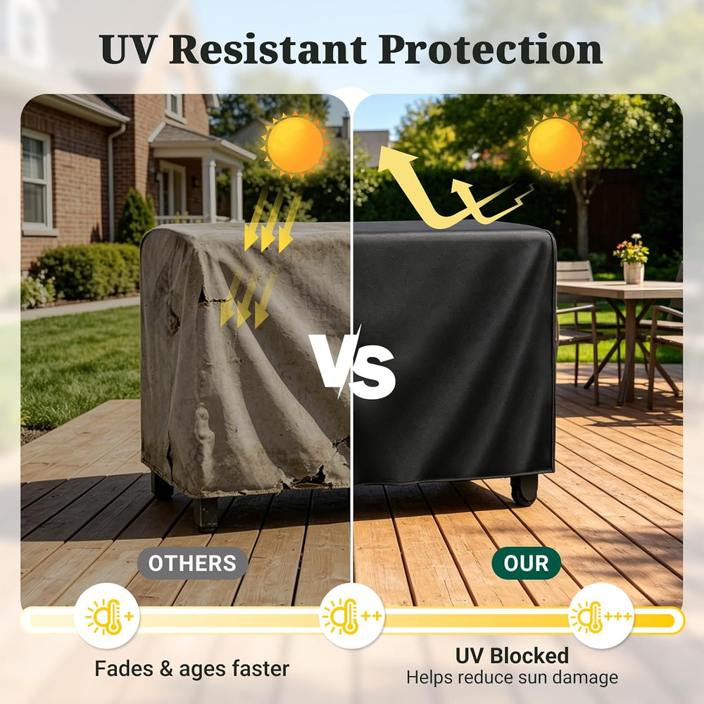 MR. COVER Outdoor prep table cover 52 inch for Keter Unity XL Outdoor Rolling...