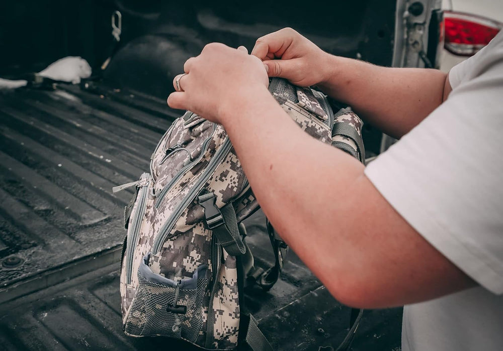 Blue Seventy-Two - Pro Series - Camo Deluxe 72 Hour Emergency Backpack Surviv...