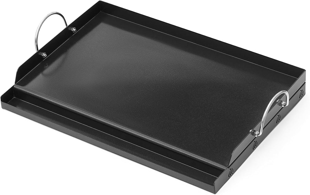 Onlyfire Universal BBQ Griddle with Handles for Most Grills, Ceramic Coated N...