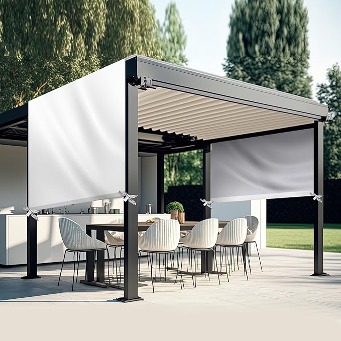 Universal Pergola Replacement Canopy Outdoor Canopy Shade Cover Waterproof Sh...
