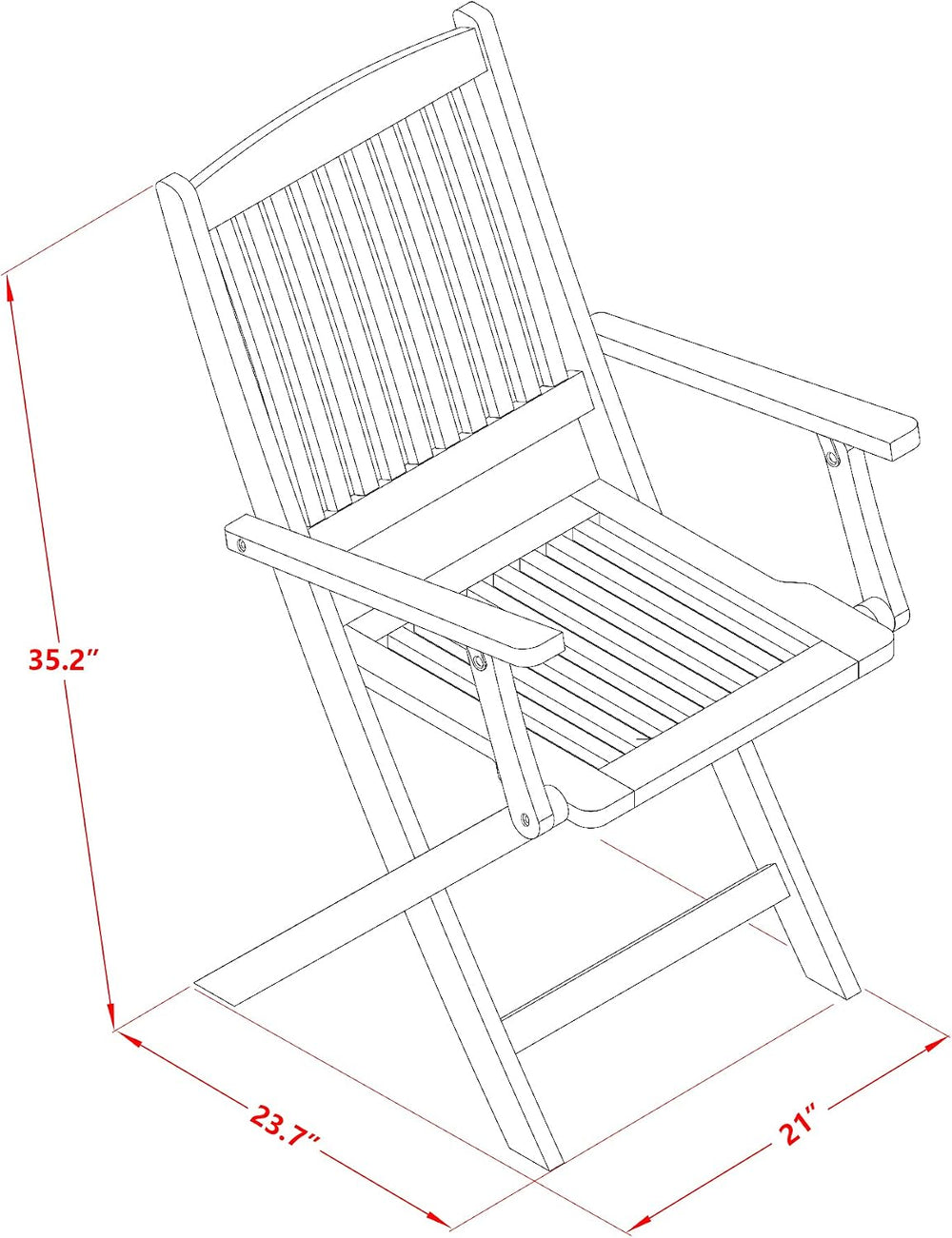 East West Furniture MNCM3CANA 3 Piece Folding Patio Bistro Sets Outdoor Set C...