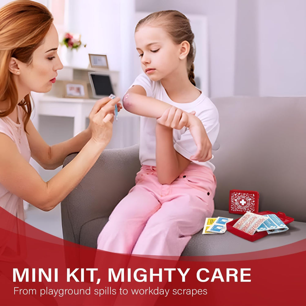 EVERLIT Pocket-Aid Mini First Aid Kit | Compact, Portable Hard-Shell Cases of...