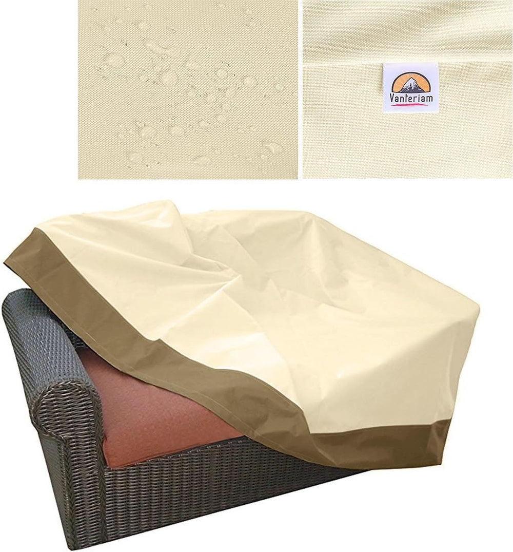 Waterproof Bench/Loveseat Cover, Large Outdoor Furniture Covers Waterproof fo...