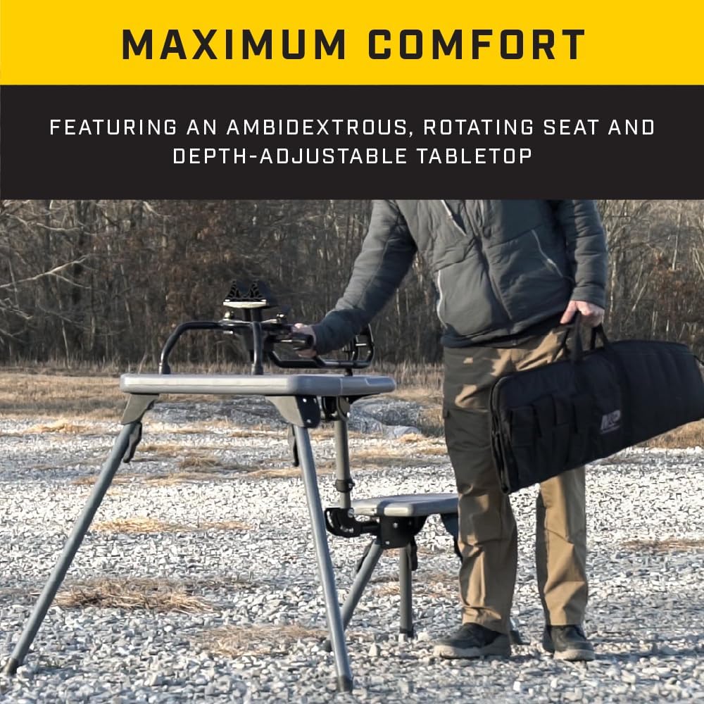 Caldwell Stable Table Shooting Bench, Collapsible Frame