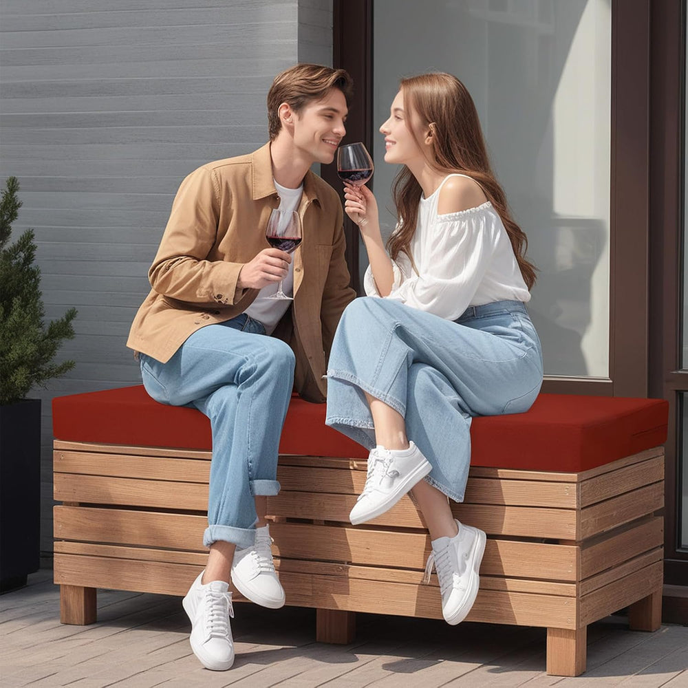 idee-home Outdoor Bench Cushion Waterproof