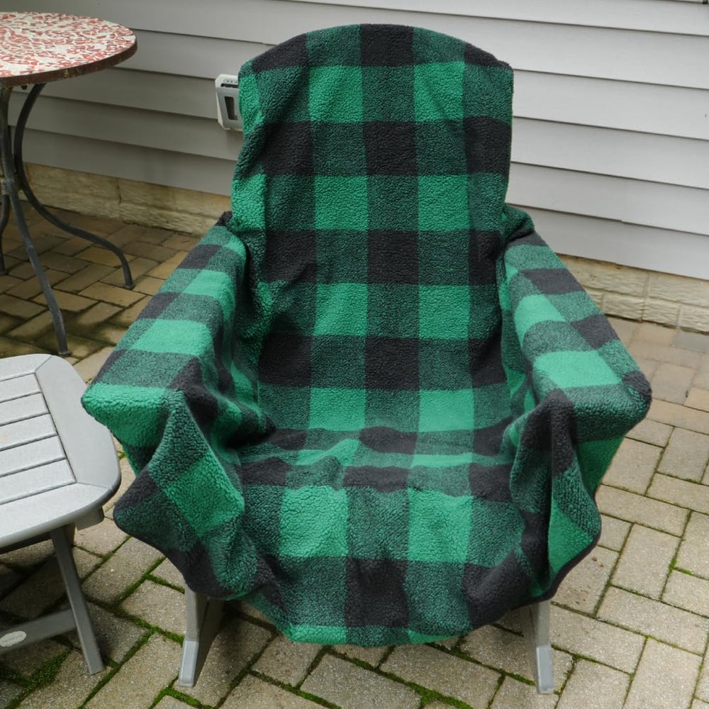 CITYBONFIRES The Chair Blanket™ – As Seen on Today's Show Reversible, Wat...