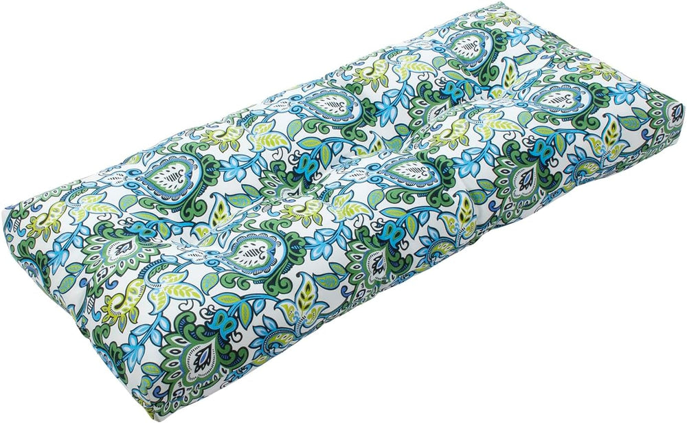 Magpie Fabrics Patio Bench Cushion 45"x18", Indoor/Outdoor Non-Slip...