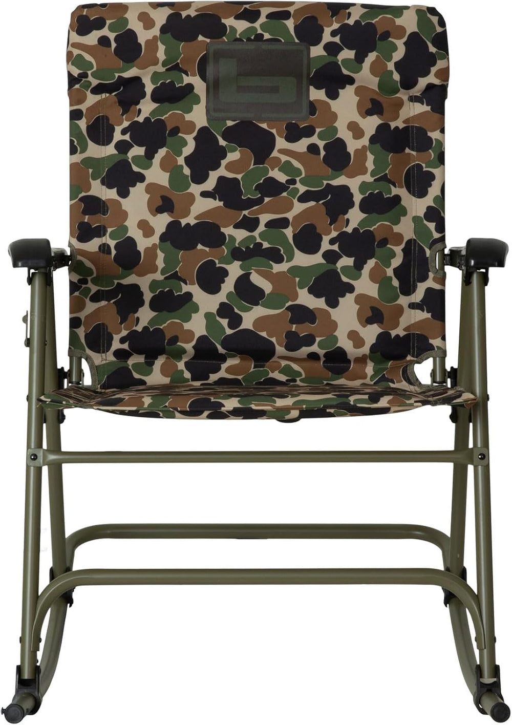 Banded Folding Rocking Chair