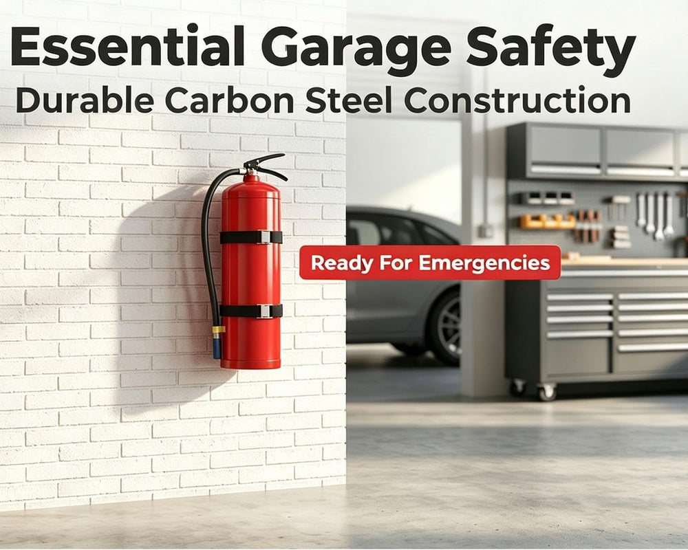 Fire Extinguisher Mount,Metal Bracket red 1pcs