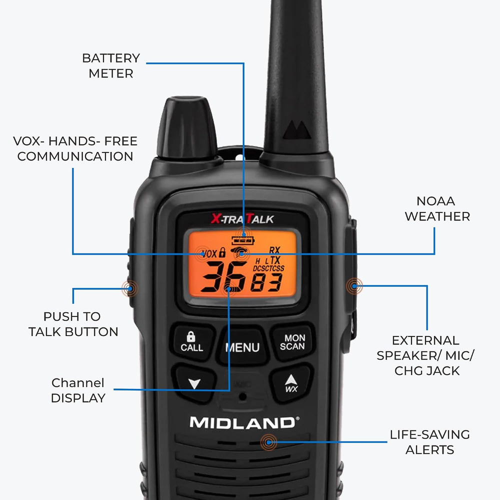 Midland LXT600BB FRS Business Radio 2-Pack