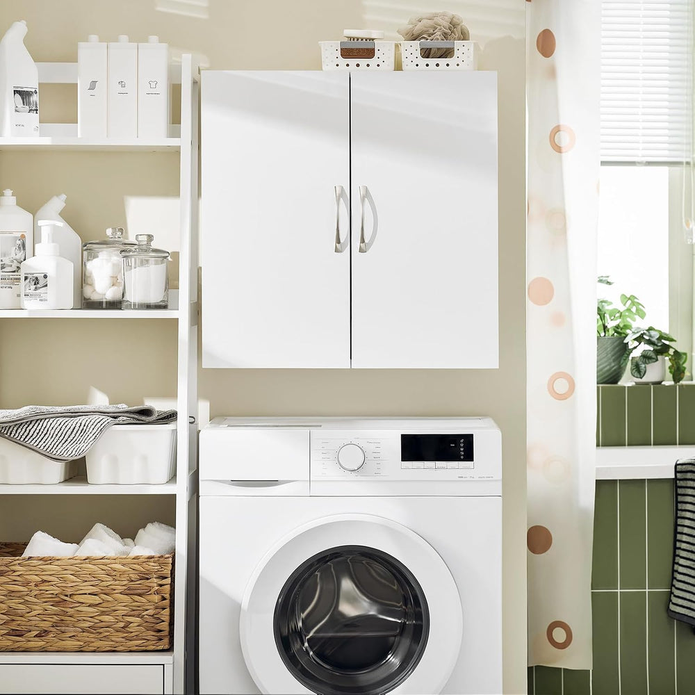 SoBuy Wall Cabinet, Over Toilet Storage Cabinet, Medicine Cabinet with Shelf,...