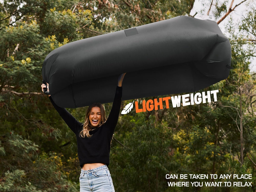 WEKAPO Inflatable Couch Air Lounger Chair - Camping & Beach Accessories, ...