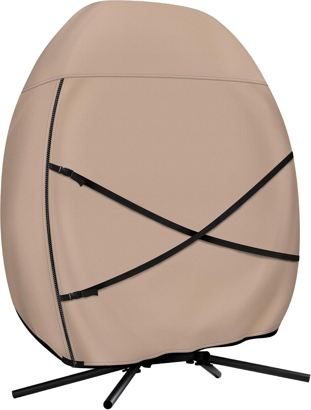 ULTCOVER Patio Hanging Egg Chair Cover, 66W x 43D x 68H in