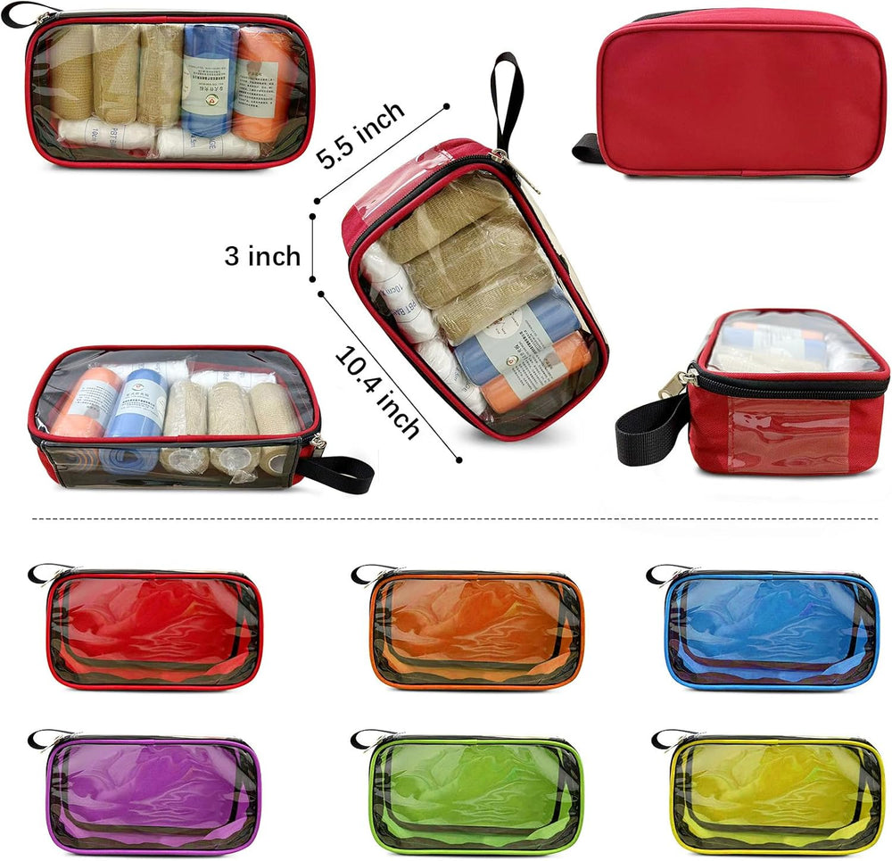 Gatycallaty First Aid Backpack - Medical Evacuation Bag - Red Emergency Lifeg...