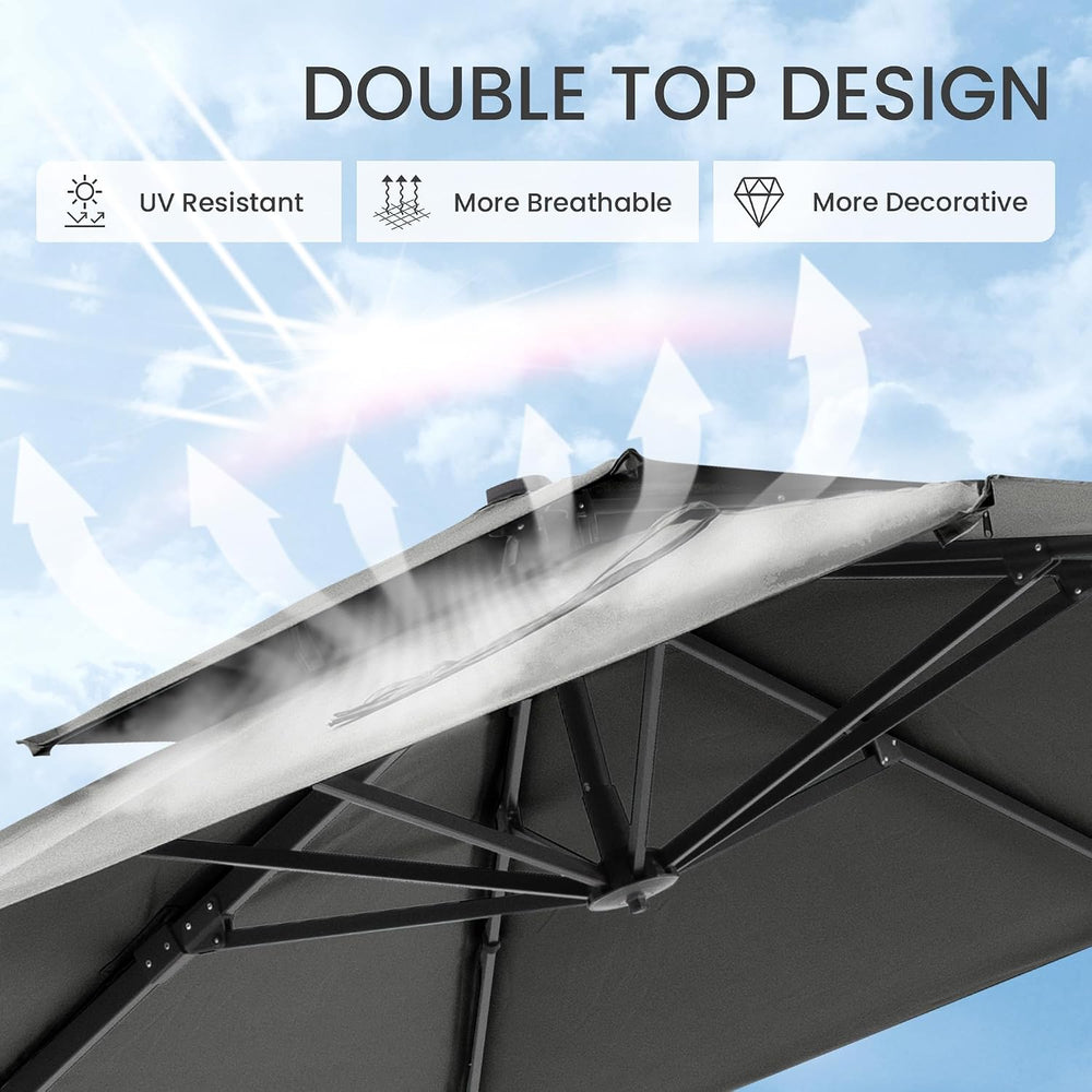 Outdoor Cantilever Patio Umbrella