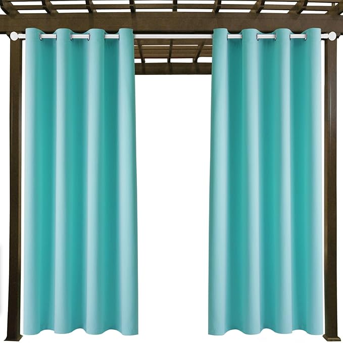DIVA EN CAMINO DEC Outdoor Patio Curtain Waterproof Darkening Thermal Insulat...