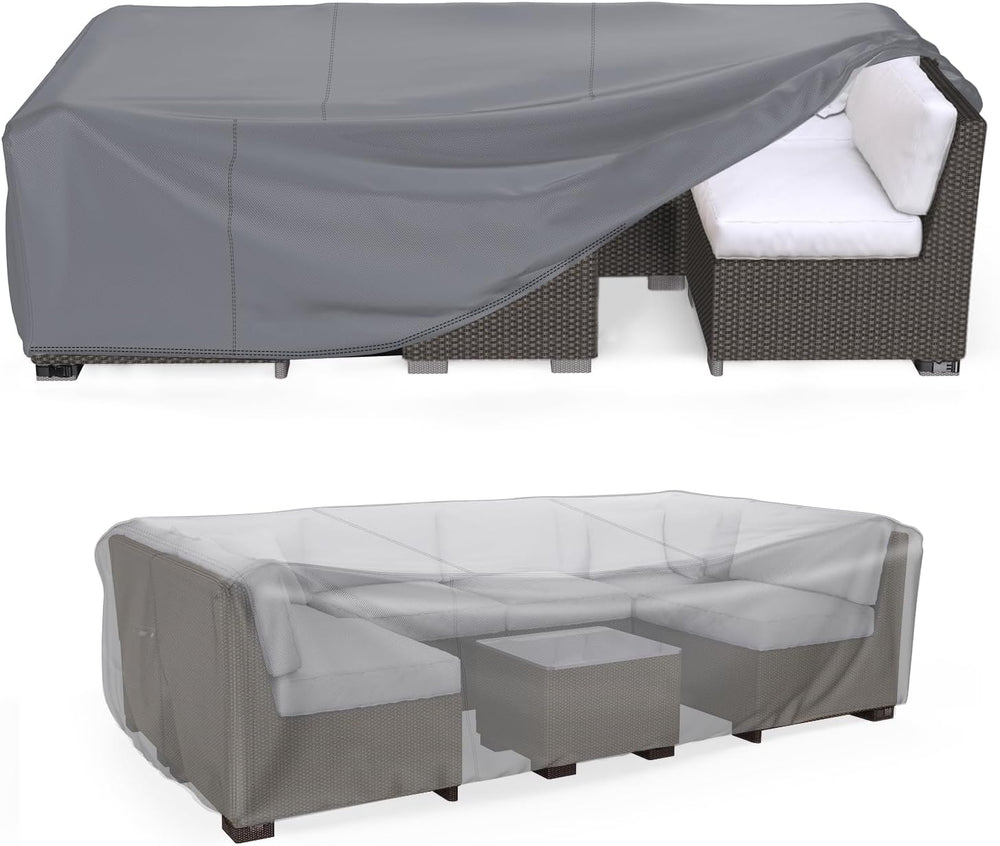 Mrrihand Outdoor Patio Furniture Covers Waterproof 138"Lx86"Wx28&qu...