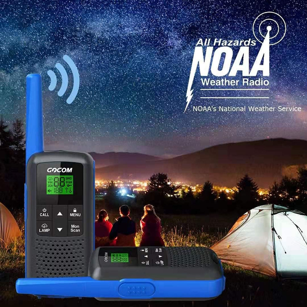 Walkie Talkies - GOCOM G600 FRS Two Way Radio for Adults 2W Long Range Walkie...
