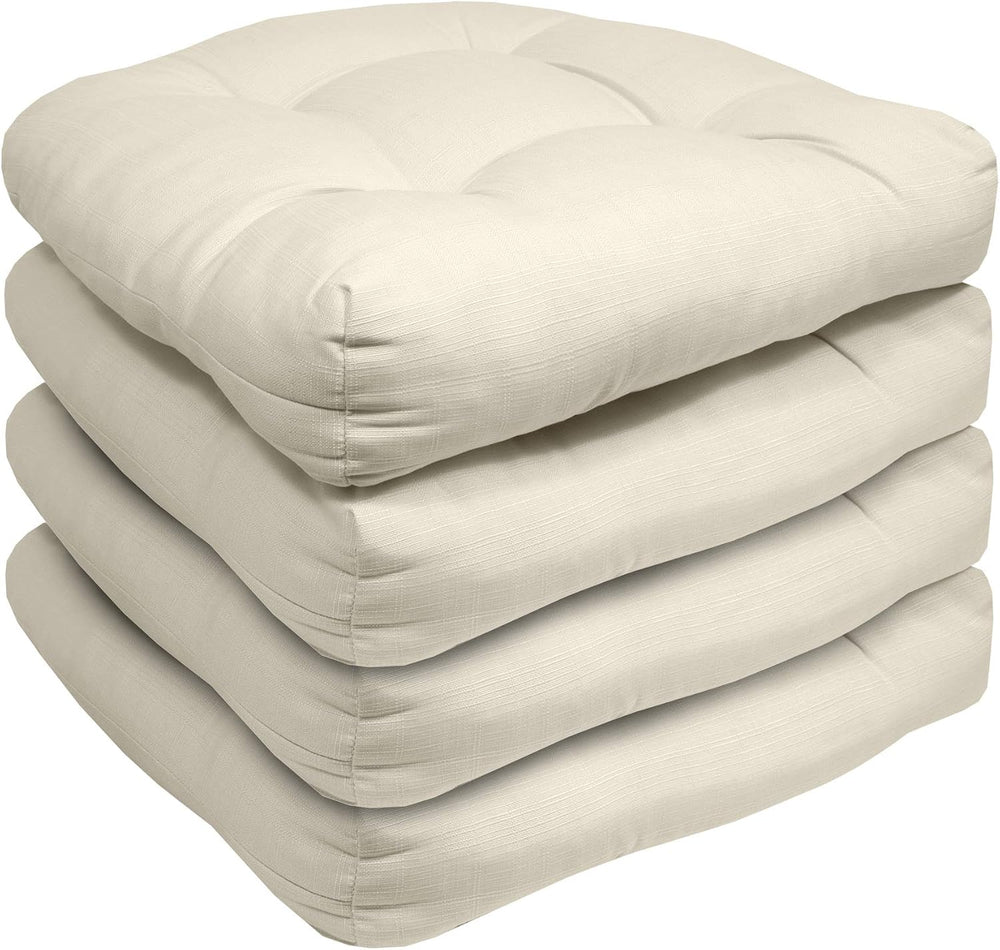 Sweet Home Collection Patio Cushions Outdoor Chair Pads Premium Comfortable T...