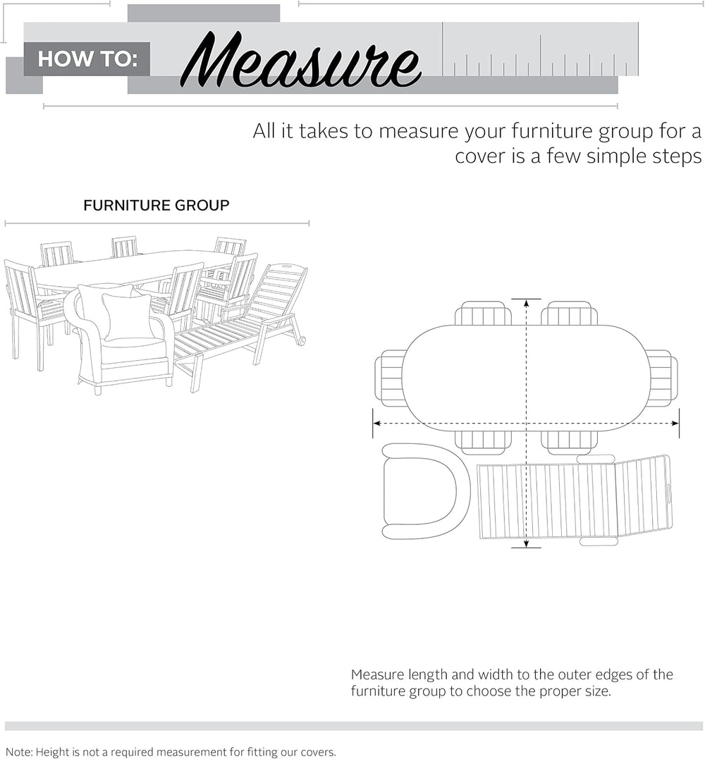 Classic Accessories Veranda Water-Resistant 100 Inch Conversation Set/General...