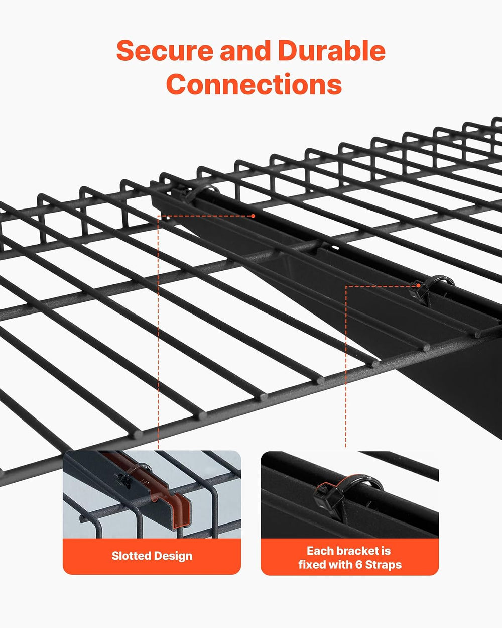 VEVOR 3-Tier Heavy Duty Wall Garage Shelving, 1 x 3 ft Steel Wall Mounted She...