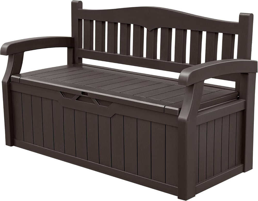 Devoko 80 Gallon Storage Bench Deck Box Waterproof&Lockable