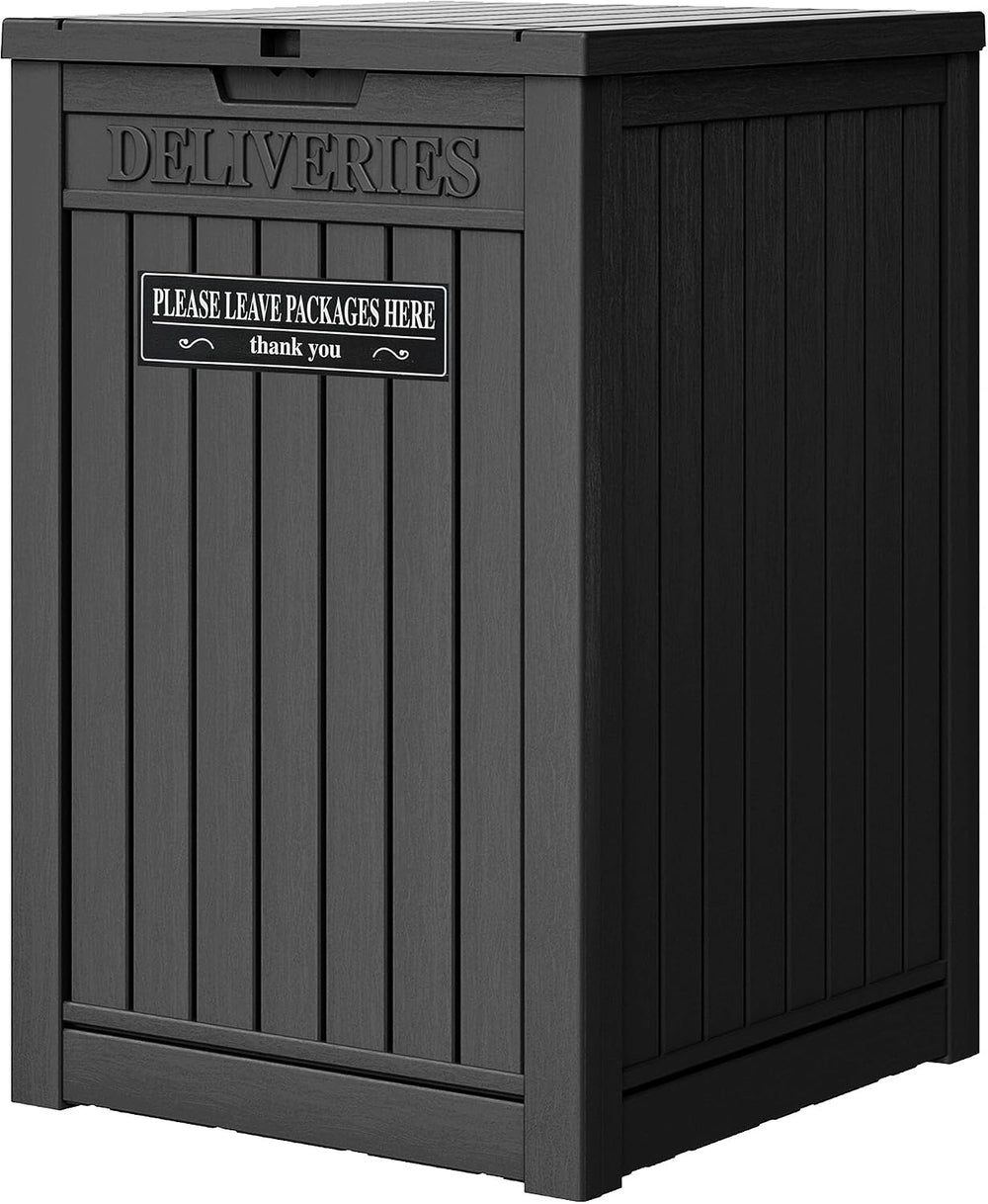Package Delivery Box for Outside, 48 Gallon Storage with Lockable Secure, Lar...