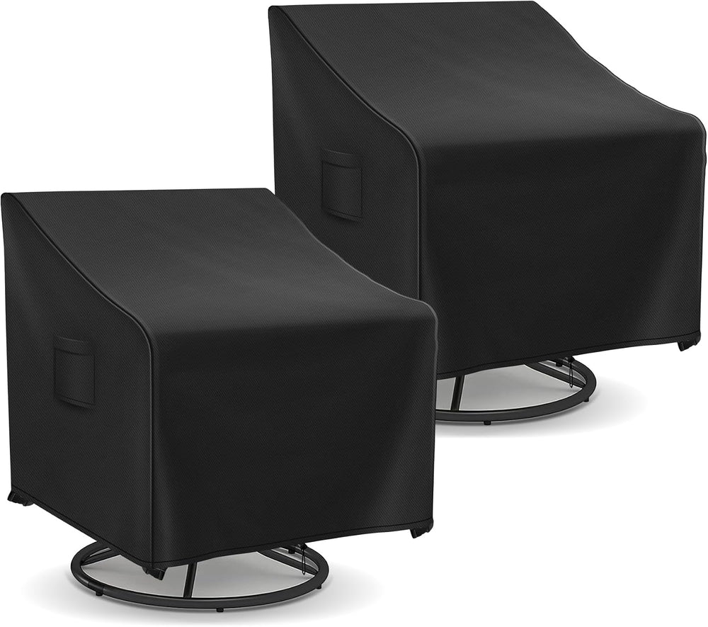 Richwon Outdoor Swivel Chair Covers Waterproof, Outdoor Rocking Chair Covers ...