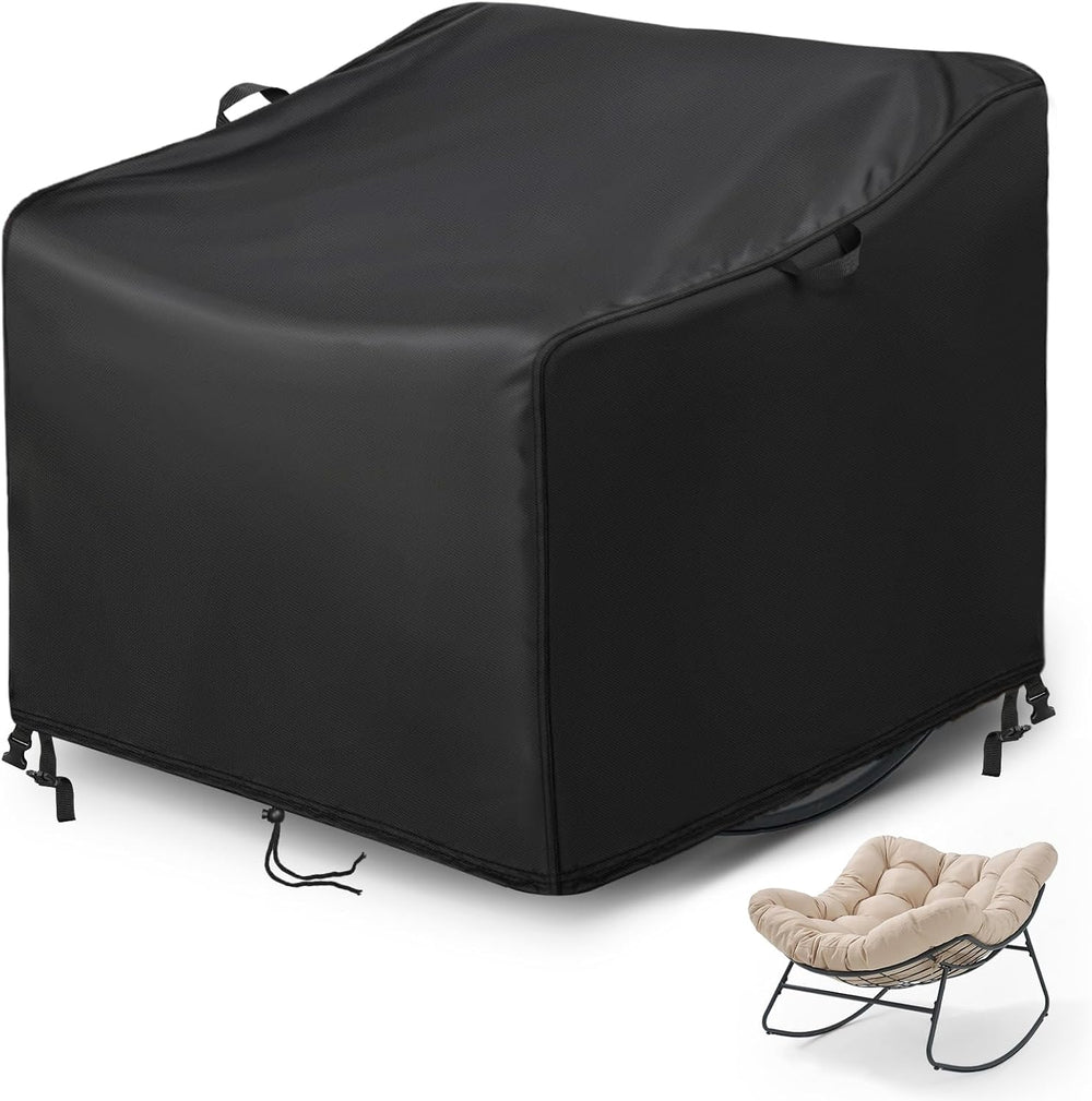 Papasan Chair Cover Waterproof-41 Inch, Rocking&Rattan Wicker Cover
