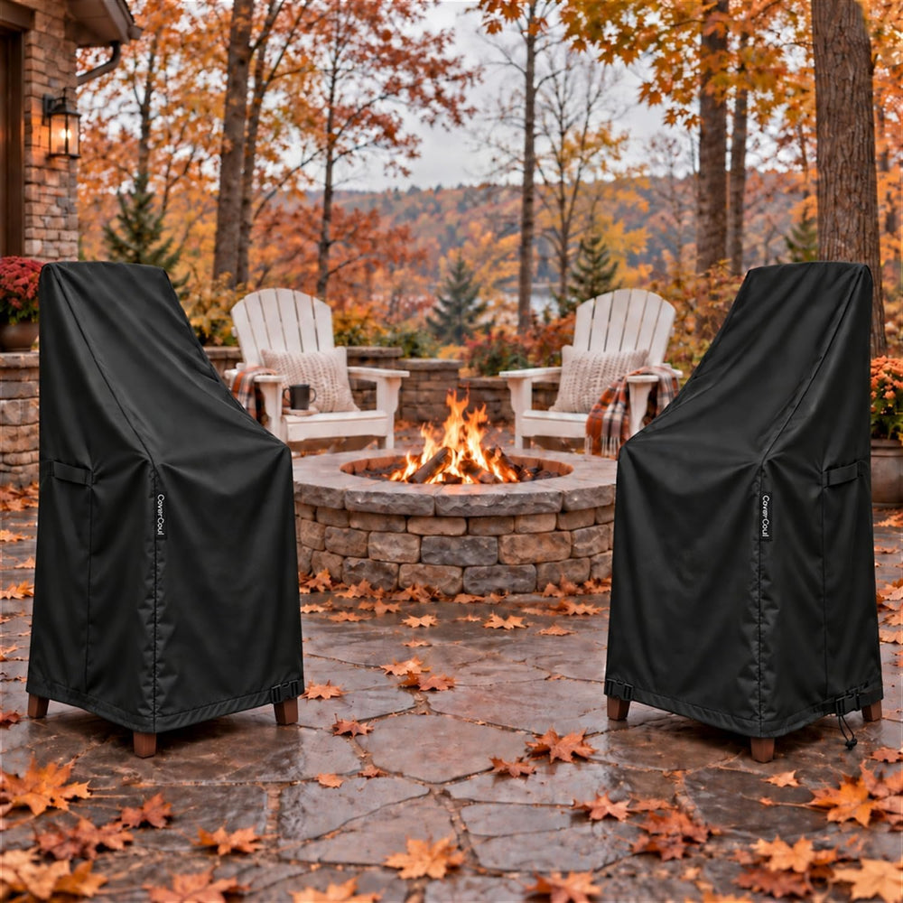 Stackable Patio Chair Covers Waterproof, Outdoor Chair Covers Waterproof, 600...