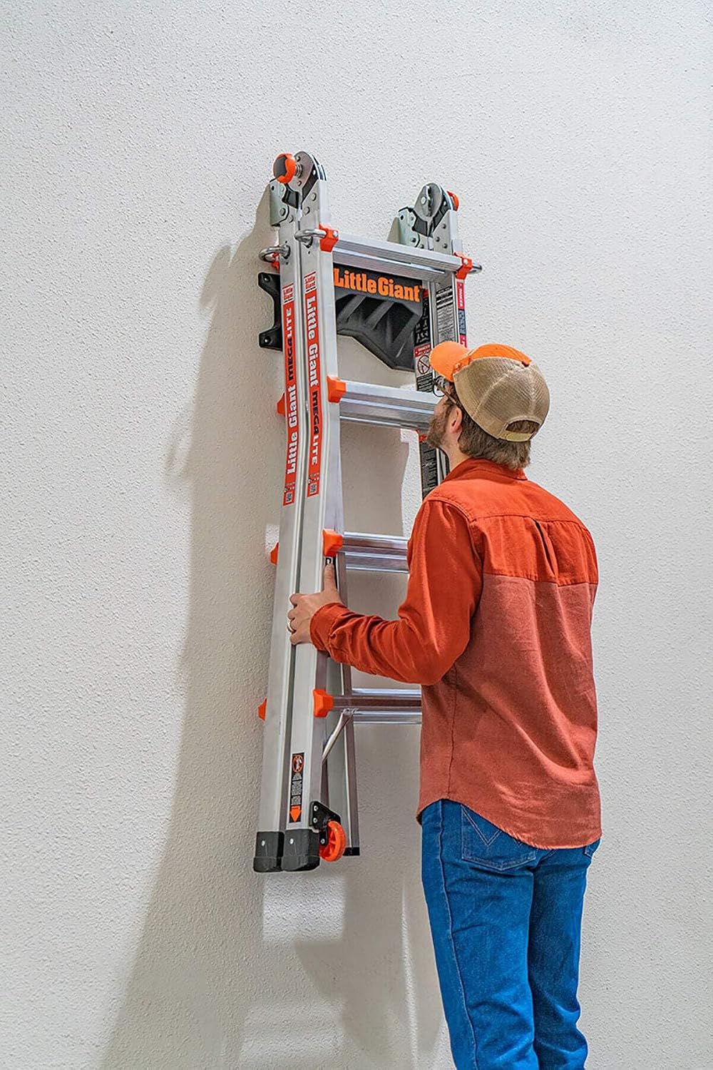 Little Giant Ladder Rack Wall-Mount Ladder Storage Accessory, 15097