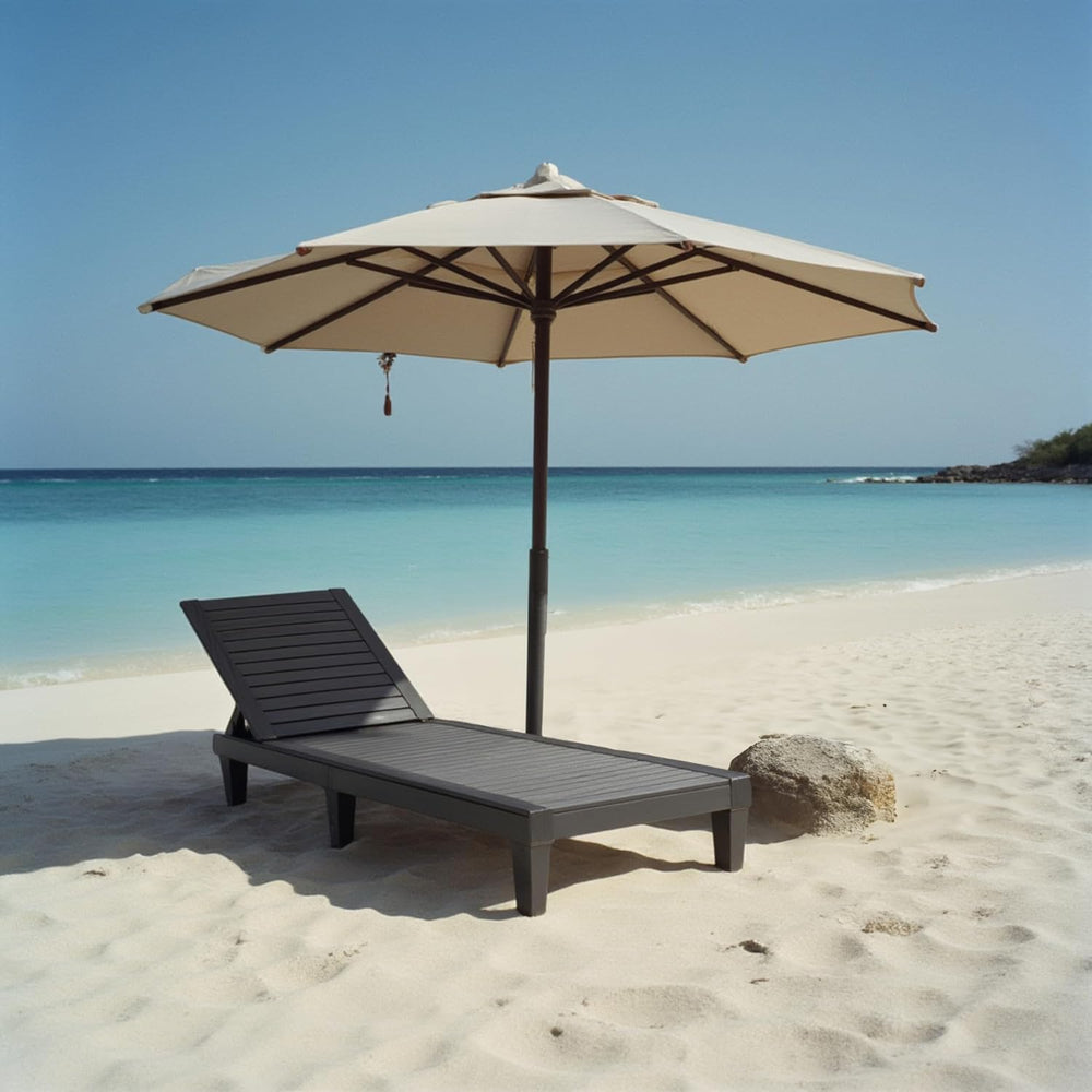 Nestl Patio Lounge Chair Outdoor, Sun Tanning Chair, Chaise Lounge Outdoor