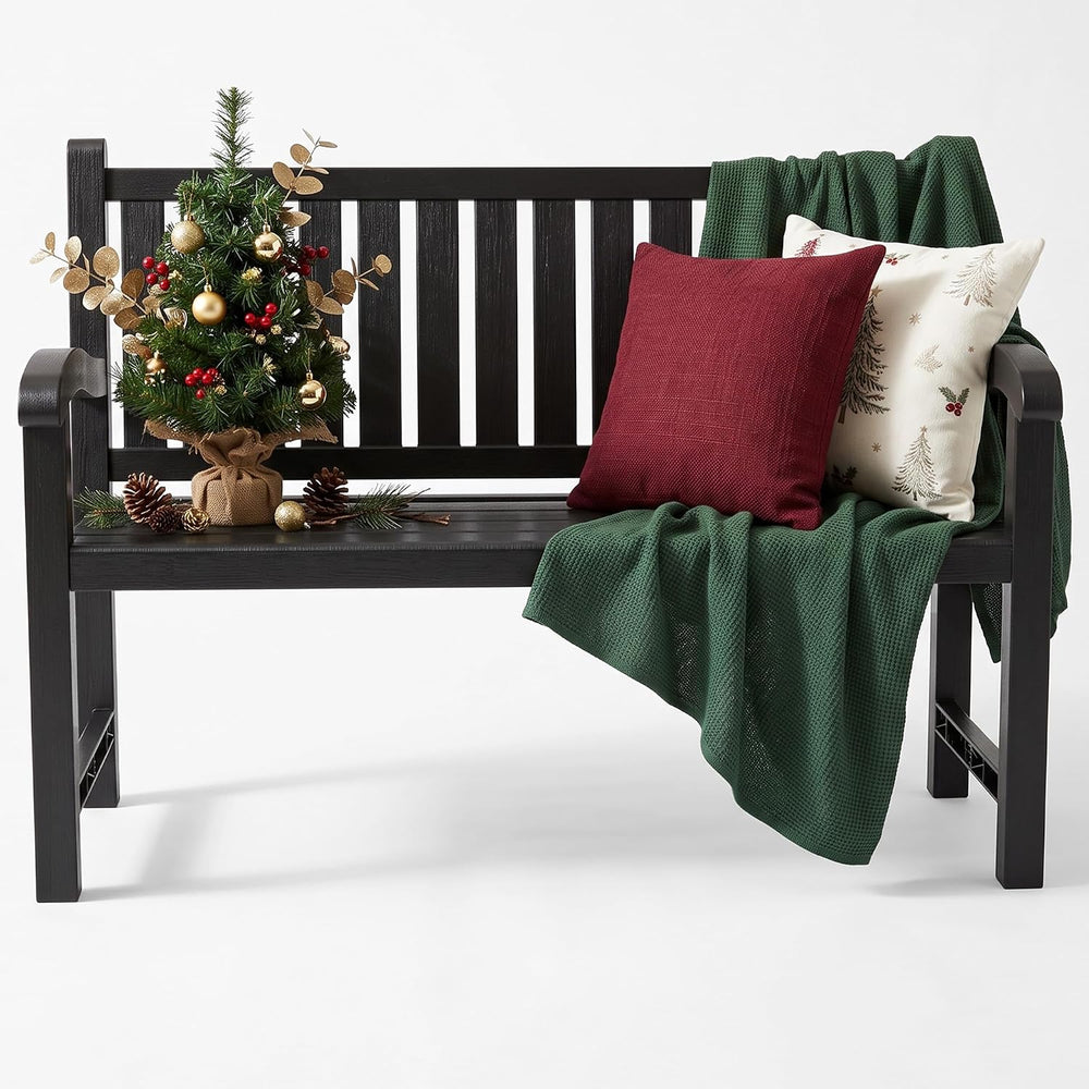 Outdoor Bench, 2-Person Outdoor Benches Weatherproof