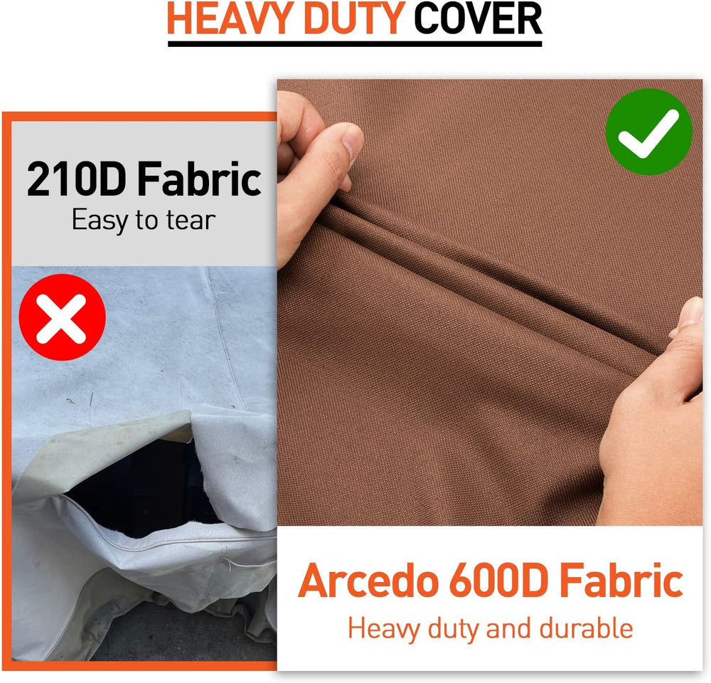 Waterproof Patio Chair Covers, Heavy Duty Outdoor Lounge Chair Covers, Patio ...