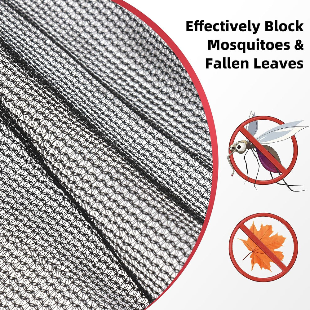 40% Shade Cloth for Garden, 6x12FT Black Heavy Duty Net