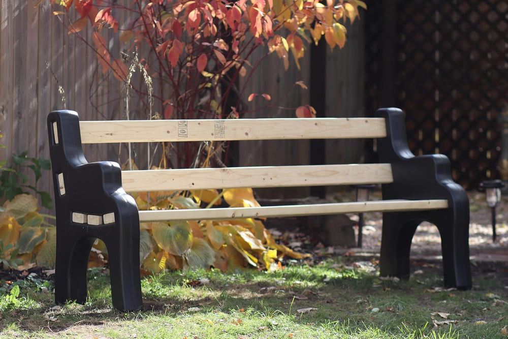 DIY Bench Ends Kit – Build Your Own Outdoor or Patio Bench – Fits Standard 2x...