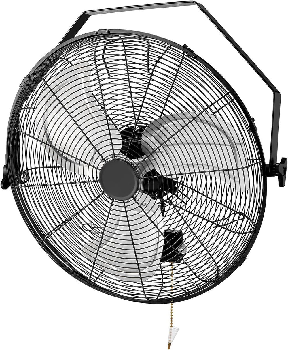 FOHERE 20 Inch Wall Mounted Outdoor Fan for Patio