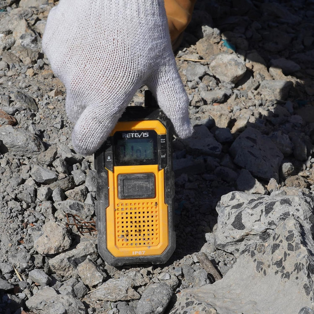 Retevis RB48 Construction Walkie Talkies Long Range,MIL-STD-810H Durablity